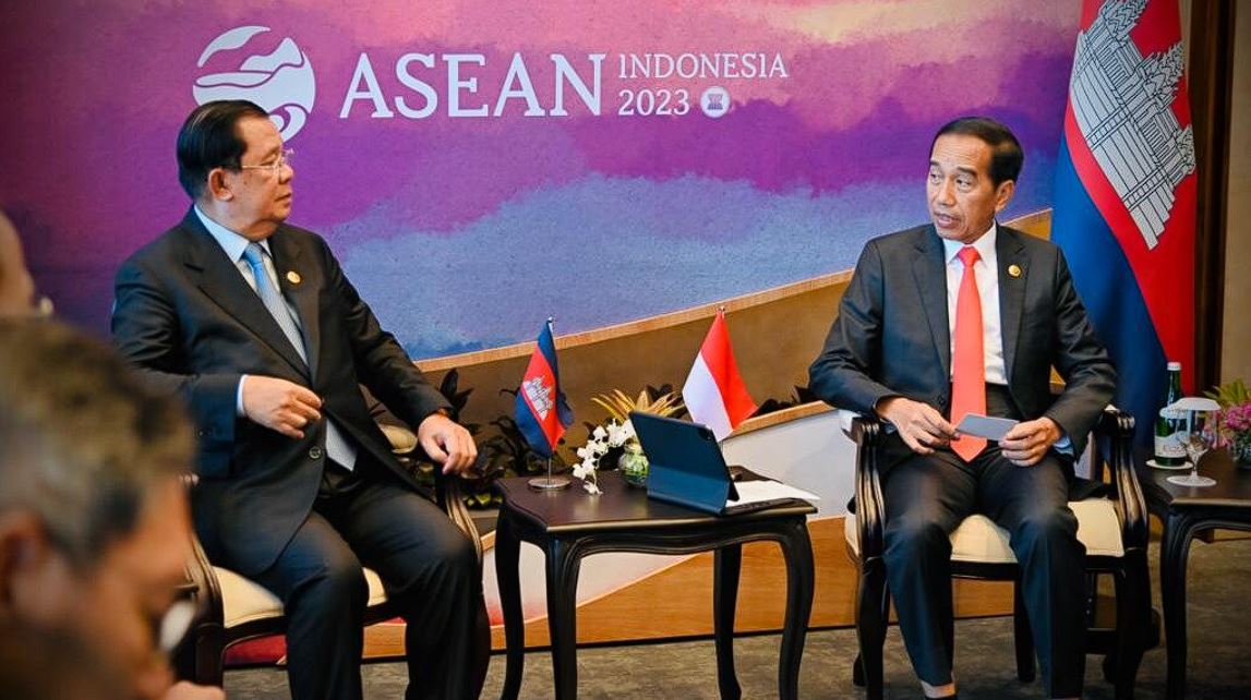 Presiden Jokowi dan PM Hun Sen Bahas Peningkatan Kerja Sama Ekonomi Indonesia-Kamboja