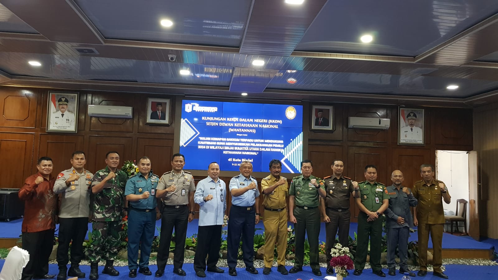 Tim KKDN Kedeputian Pengembangan Kunjungi Kota Binjai Guna Bahas Kesiapan Pemilu