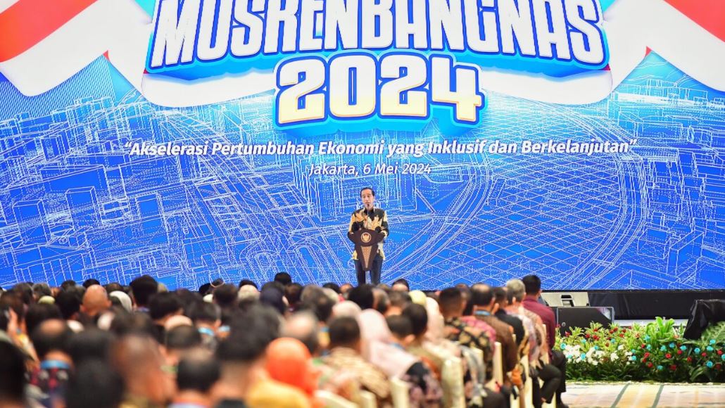 Buka Musrenbangnas 2024, Presiden Jokowi Tekankan Pentingnya Sinkronisasi Program Pembangunan