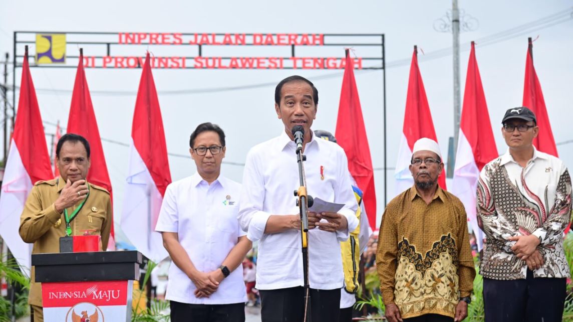 Peresmian Inpres Jalan Daerah di Sulawesi Tengah: Komitmen Presiden Jokowi untuk Infrastruktur Merata