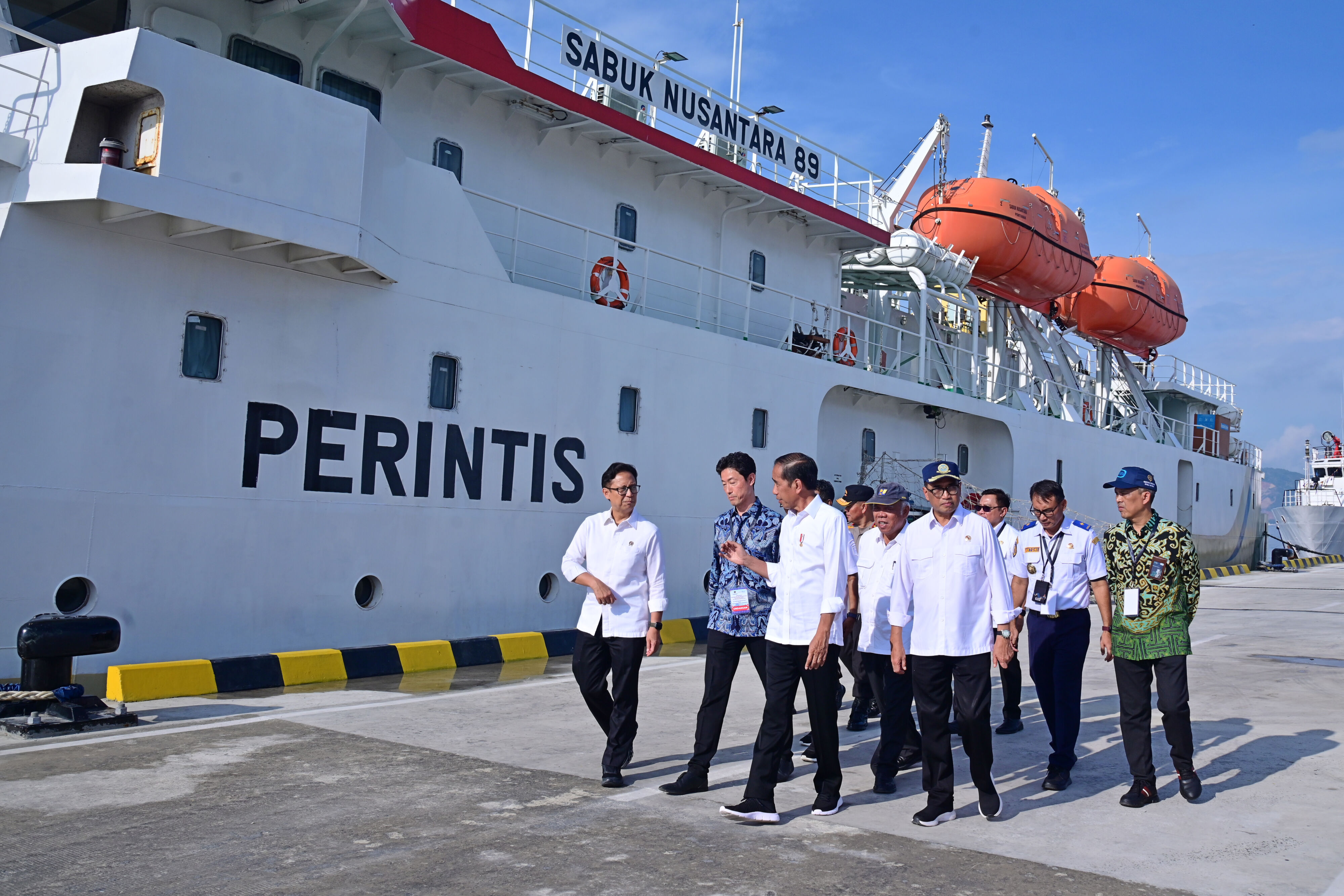 Presiden Resmikan Rehabilitasi Pelabuhan Wani dan Pantoloan, Tingkatkan Mobilitas dan Ekonomi Sulteng