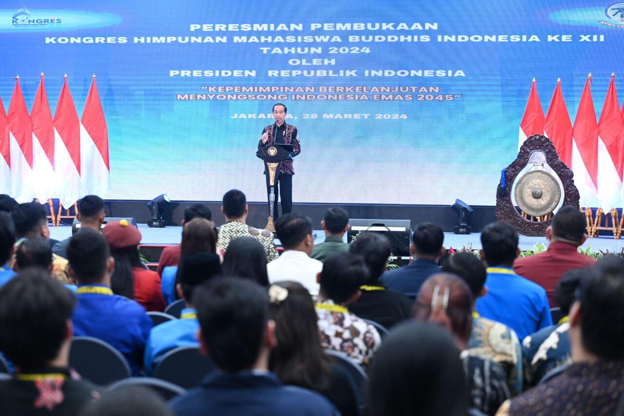 Hadiri Kongres Hikmahbudhi, Presiden Jokowi Tegaskan Potensi Demografi dan Tantangan Indonesia