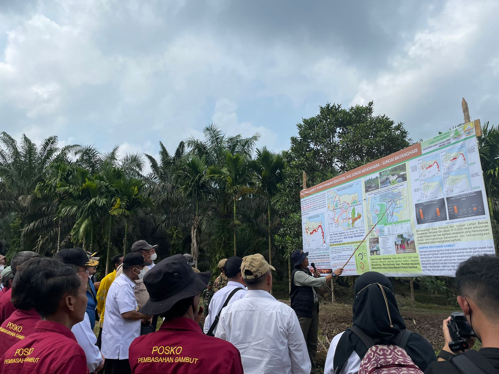 Kedeputian Sisnas Kunjungi Provinsi Jambi Untuk Meninjau Langsung Permasalahan Ekosistem Gambut & Tambang Batubara