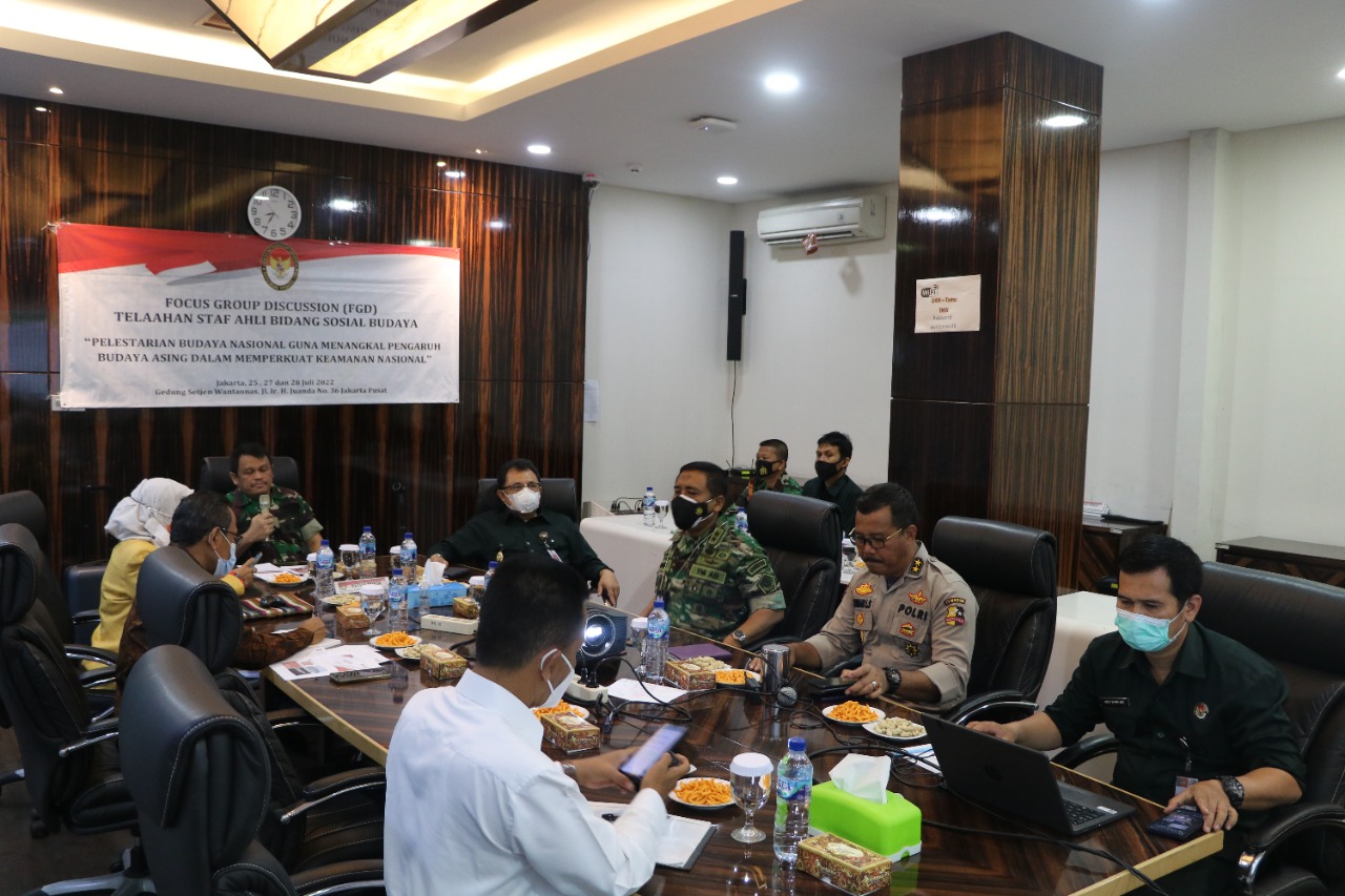 Kegiatan Rapat FGD Tahap Pengakhiran Sahli Sosbud