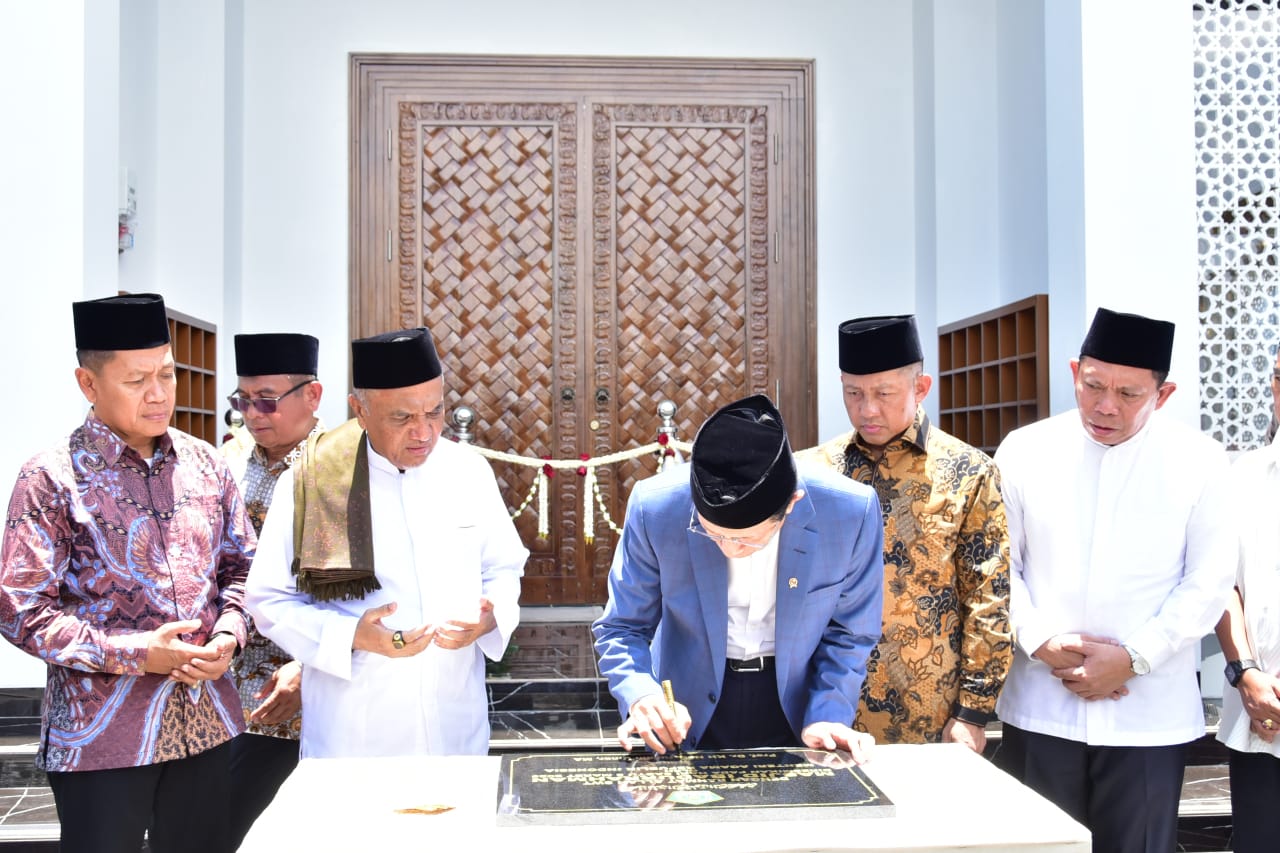 Sesjen Wantannas RI Hadiri Peresmian Masjid Ibadurahman Bogor